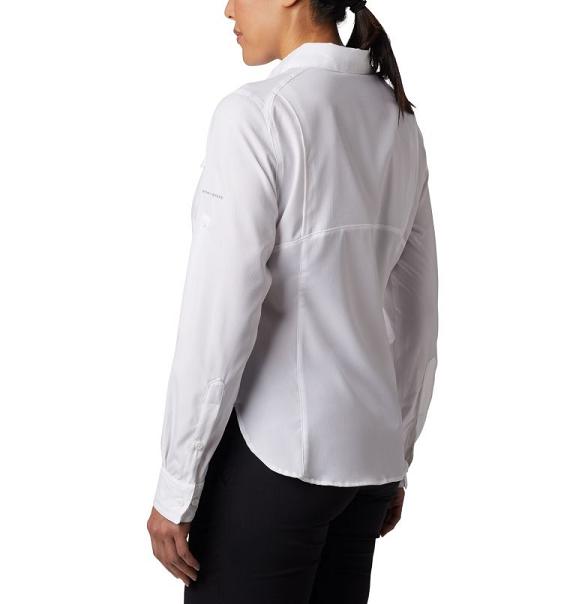 Columbia Silver Ridge Shirts White For Women's NZ8134 New Zealand